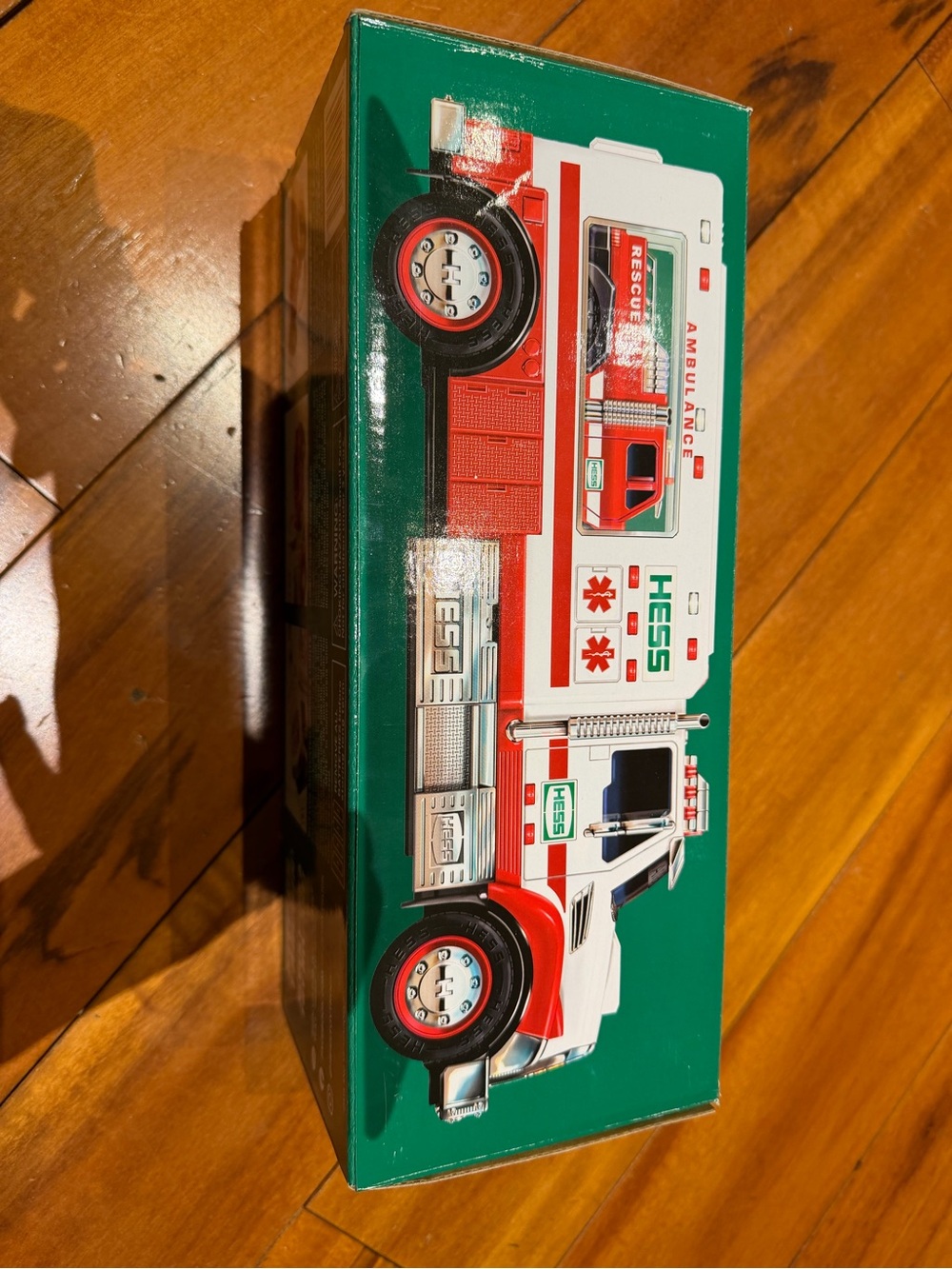 Hess Red & White Ambulance Toy Truck - Hess Brand